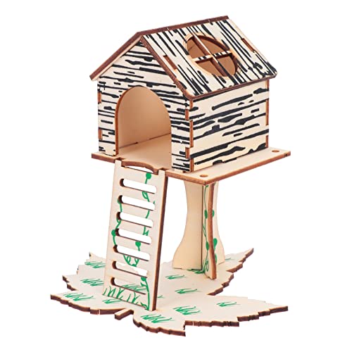 ibasenice 2Stücke Hamsterhaus Kleintierversteck Treppe Hütte für Hamster Mäuse und Kleine Fördert und Bewegung Atmungsaktiv und Komfortabel ibasenice 2Stücke Hamsterhaus Kleintierversteck Treppe Hütte für Hamster Mäuse und Kleine Fördert und Bewegung Atmungsaktiv und Komfortabel von ibasenice
