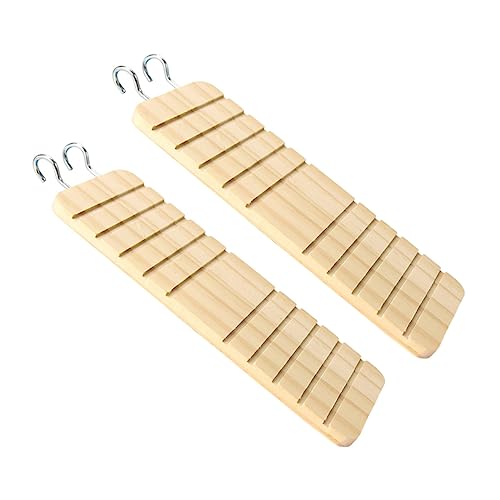 ibasenice Holz Hamster Leiter Spielzeug 2 Stück Kletterspielzeug für Chinchillas und Zwerghamster Installieren Naturmaterialien für Kleintiere ibasenice Holz Hamster Leiter Spielzeug 2 Stück Kletterspielzeug für Chinchillas und Zwerghamster Installieren Naturmaterialien für Kleintiere von ibasenice