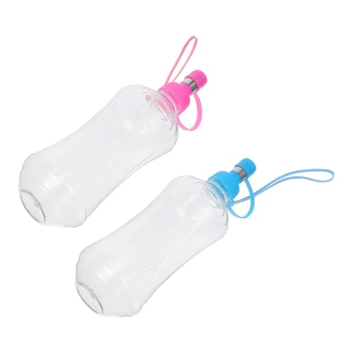 ibasenice 2stücke Hund Wasserflasche Tragbar Für Hunde Kätzchenkessel Hängend Wasserspender Wasserhalter Outdoor Reisen Spaziergänge Wandern Einkaufen Gassigehen von ibasenice