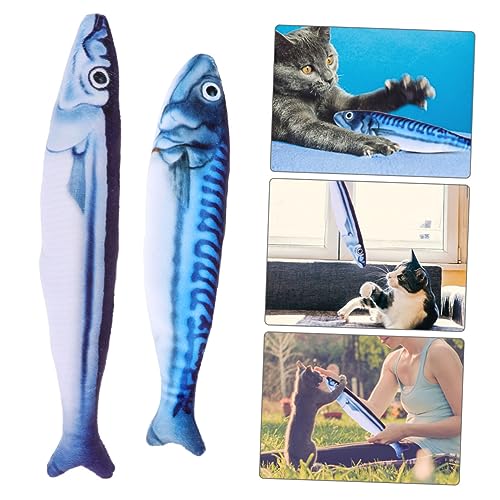 ibasenice 2Stücke Katzenminze Simuliertes Fischspielzeug Für Katzen Quietschendes Plüschspielzeug Mit Lebendigem Design Interaktive Teaser Für Haustiere Fördert Und Beschäftigung ibasenice 2Stücke Katzenminze Simuliertes Fischspielzeug Für Katzen Quietschendes Plüschspielzeug Mit Lebendigem Design Interaktive Teaser Für Haustiere Fördert Und Beschäftigung von ibasenice