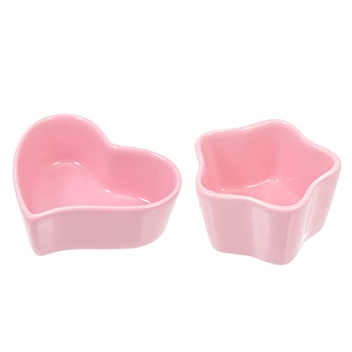 ibasenice 2Stücke Keramische Futter und Wassernäpfe für Kleintiere Kleiner Futternapf für Hamster Nager und rutschfeste Schalen für Futter und Leckerlis ibasenice 2Stücke Keramische Futter und Wassernäpfe für Kleintiere Kleiner Futternapf für Hamster Nager und rutschfeste Schalen für Futter und Leckerlis von ibasenice