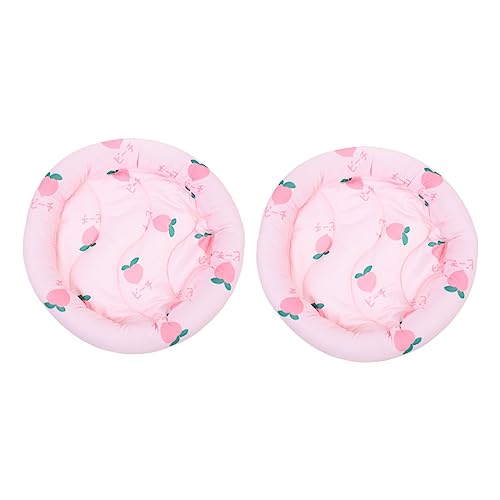 ibasenice 2Stücke Kühlmatte für Haustiere Atmungsaktive Sommermatte für Hamster und Kleine für Kühle Erholung und Design von ibasenice