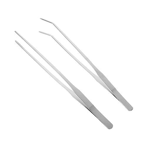 ibasenice 2Stücke Teiliges Aquarium Pflanzenclips Wasserpflanzen Pinzette für Aquarienpflege Langlebig und Praktisch zum Füttern und Reinigen im Aquarium mit Langem ibasenice 2Stücke Teiliges Aquarium Pflanzenclips Wasserpflanzen Pinzette für Aquarienpflege Langlebig und Praktisch zum Füttern und Reinigen im Aquarium mit Langem von ibasenice