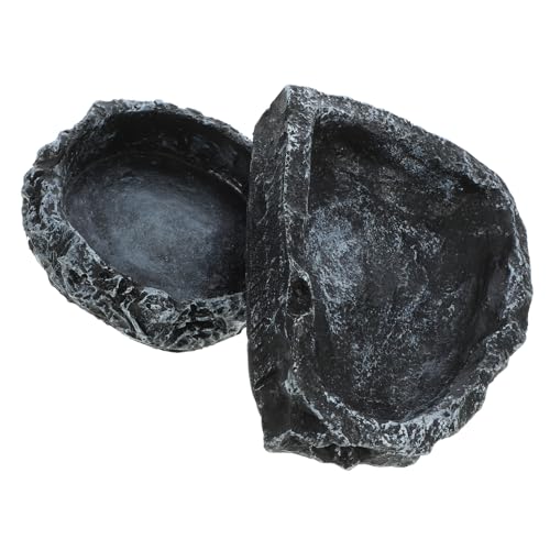 ibasenice 2Stücke Wasserschalen für Reptilien Praktische Trink und Futterschale für Schildkröten Echsen und Schlangen Design für Terrarien und Käfige Langlebig ibasenice 2Stücke Wasserschalen für Reptilien Praktische Trink und Futterschale für Schildkröten Echsen und Schlangen Design für Terrarien und Käfige Langlebig von ibasenice