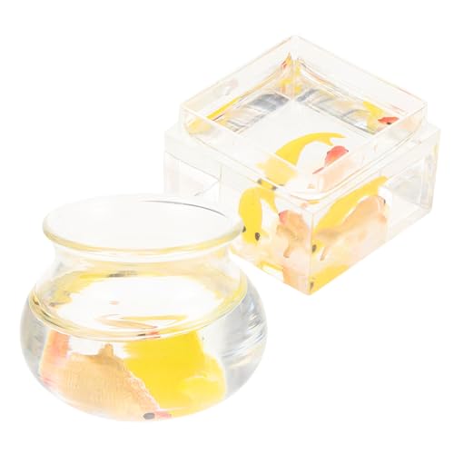 ibasenice 2stücke Miniatur Aquarium Fischschalen Für Dekoration Zubehör Für Miniaturlandschaften Hochwertigem Für Kreative Projekte Und Lernbelohnungen ibasenice 2stücke Miniatur Aquarium Fischschalen Für Dekoration Zubehör Für Miniaturlandschaften Hochwertigem Für Kreative Projekte Und Lernbelohnungen von ibasenice