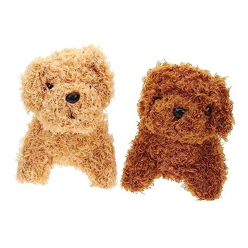 ibasenice 2stücke Plüsch Hund Spielzeug Schlüsselanhänger Teiliges Tier Für Mädchen Kuscheltier Für Rucksack Geburtstag Weihnachten Für Jungen Und Mädchen von ibasenice