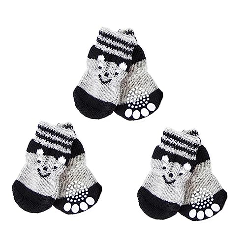 ibasenice 3 Paare Hundeschuh Socken Hundesocken Mit Griffen Hunde Anti -schlupf -Pfote Griffe Welpen Hausschuhe Abdeckung Hundeschuhe Für Kleine Hunde Greifer Traktion Hundepfote Baumwolle ibasenice 3 Paare Hundeschuh Socken Hundesocken Mit Griffen Hunde Anti -schlupf -Pfote Griffe Welpen Hausschuhe Abdeckung Hundeschuhe Für Kleine Hunde Greifer Traktion Hundepfote Baumwolle von ibasenice