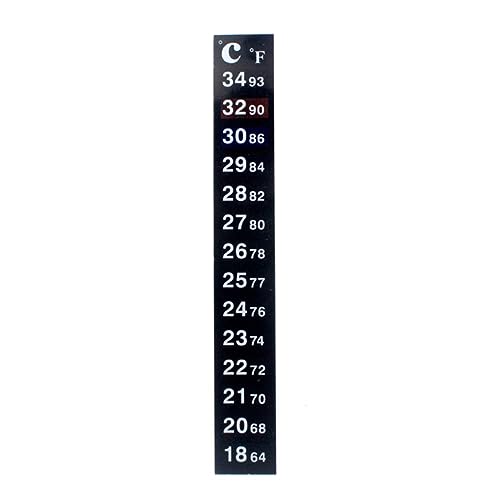 ibasenice 3 STÜCKE Teiliges Aquarium Thermometer Selbstklebendes Patch Thermometer für Fischtanks und Aquarien Langlebig und Installieren für Optimale Wassertemperaturkontrolle ibasenice 3 STÜCKE Teiliges Aquarium Thermometer Selbstklebendes Patch Thermometer für Fischtanks und Aquarien Langlebig und Installieren für Optimale Wassertemperaturkontrolle von ibasenice