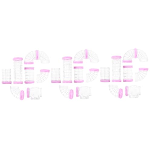 ibasenice 3 Sätze Hamster Röhren Set Teilig aus Dickem DIY Maze Tunnel für Kleintierkäfig Einfach zu Montieren Robust und Kratzfest Erweiterbar für Spielspaß im Hamsterkäfig ibasenice 3 Sätze Hamster Röhren Set Teilig aus Dickem DIY Maze Tunnel für Kleintierkäfig Einfach zu Montieren Robust und Kratzfest Erweiterbar für Spielspaß im Hamsterkäfig von ibasenice