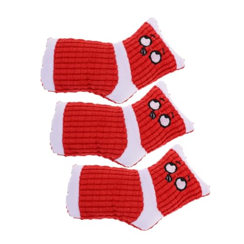 ibasenice 3 Stück Haustier Pfote Nach Welpenspielzeug Crinkle- Für Hunde Zahnen Spielzeuge Kauspielzeug Für Hunde Cartoon-socken- Hundebissspielzeug Plüsch Rot ibasenice 3 Stück Haustier Pfote Nach Welpenspielzeug Crinkle- Für Hunde Zahnen Spielzeuge Kauspielzeug Für Hunde Cartoon-socken- Hundebissspielzeug Plüsch Rot von ibasenice