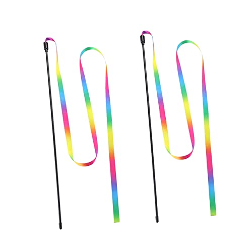 ibasenice 3 Stück Katzenangel für Katzen Interaktives Regenbogen Katzenspielzeug für Zuhause Fördert Training für Kätzchen und Katzen ibasenice 3 Stück Katzenangel für Katzen Interaktives Regenbogen Katzenspielzeug für Zuhause Fördert Training für Kätzchen und Katzen von ibasenice