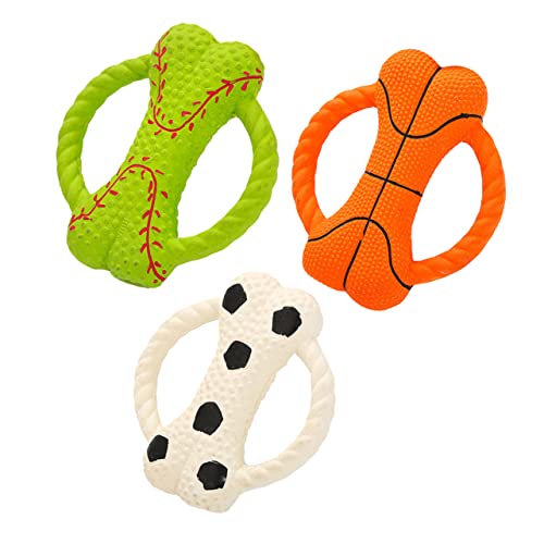 ibasenice 3 Stück Latex-Knochenspielzeug Zahnen knabbern Welpenbissspielzeug Langlebiger Hund Kauspielzeuge Kauspielzeug für Haustiere Backenzahnspielzeug für Hunde Emulsion ibasenice 3 Stück Latex-Knochenspielzeug Zahnen knabbern Welpenbissspielzeug Langlebiger Hund Kauspielzeuge Kauspielzeug für Haustiere Backenzahnspielzeug für Hunde Emulsion von ibasenice