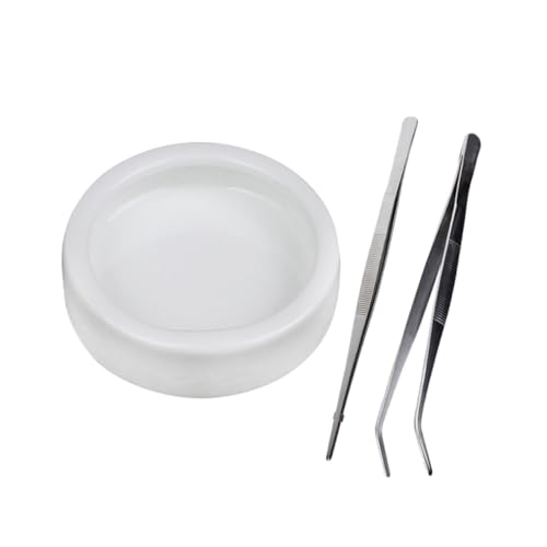 ibasenice 3 Stück Reptilien Futterset Keramik Futternapf Mittel Edelstahl Futterzangen Gebogen Gerade Terrarien Zubehör für Echsen Schildkröten Schlangen Spinnen Einfache Reinigung ibasenice 3 Stück Reptilien Futterset Keramik Futternapf Mittel Edelstahl Futterzangen Gebogen Gerade Terrarien Zubehör für Echsen Schildkröten Schlangen Spinnen Einfache Reinigung von ibasenice