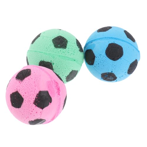 ibasenice 3 Stück Zwei-Farben- -Fußballspielzeug Plüsch zum Apportieren von Katzen Katzenspielzeug Plaudern drinnen für Haustiere Ballspielzeug für Katzen Bunt ibasenice 3 Stück Zwei-Farben- -Fußballspielzeug Plüsch zum Apportieren von Katzen Katzenspielzeug Plaudern drinnen für Haustiere Ballspielzeug für Katzen Bunt von ibasenice