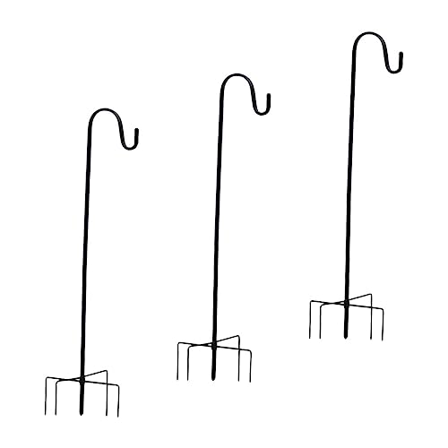 ibasenice 3 Stücke Gartenhaken Haken Im Boden Haken Für Gartenpfähle Robuster Hirtenhaken Hängestange Für Den Hof Hängeregal Für Den Außenbereich Black Eisen ibasenice 3 Stücke Gartenhaken Haken Im Boden Haken Für Gartenpfähle Robuster Hirtenhaken Hängestange Für Den Hof Hängeregal Für Den Außenbereich Black Eisen von ibasenice