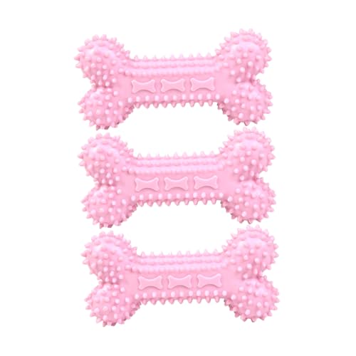 ibasenice 3stücke Knochenstangen-Spielzeug Für Haustiere Langlebiges Kauspielzeug Für Hunde Cartoon-beißspielzeug in Knochenform Haustierspielzeug Zum Zähneputzen Und Zahnfleischpflege von ibasenice