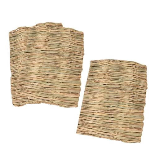 ibasenice 3stücke Gras Matte Für Kleintiere Kaninchen Bettmatte Hamster Nistmatte Aus Naturmaterial Für Tierkäfig Heunest Kauspielzeug Für Meerschweinchen ibasenice 3stücke Gras Matte Für Kleintiere Kaninchen Bettmatte Hamster Nistmatte Aus Naturmaterial Für Tierkäfig Heunest Kauspielzeug Für Meerschweinchen von ibasenice