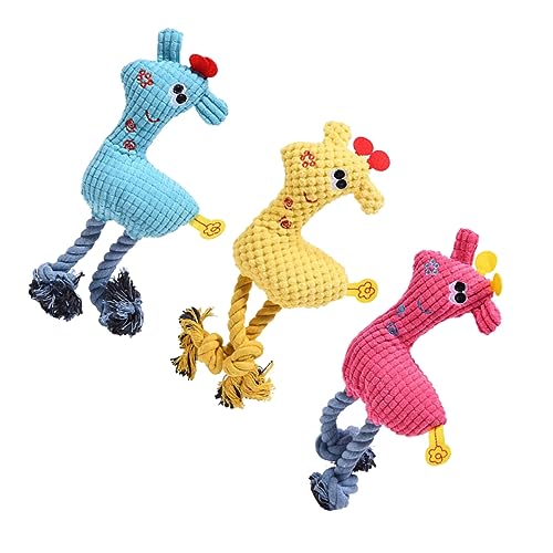 ibasenice 3Stücke Teiliges Spielzeugset für Quietschendes Kauspielzeug im Cartoon REH Design Langlebig und Sicher für Spielspaß und Zahnpflege Orange Gelb ibasenice 3Stücke Teiliges Spielzeugset für Quietschendes Kauspielzeug im Cartoon REH Design Langlebig und Sicher für Spielspaß und Zahnpflege Orange Gelb von ibasenice