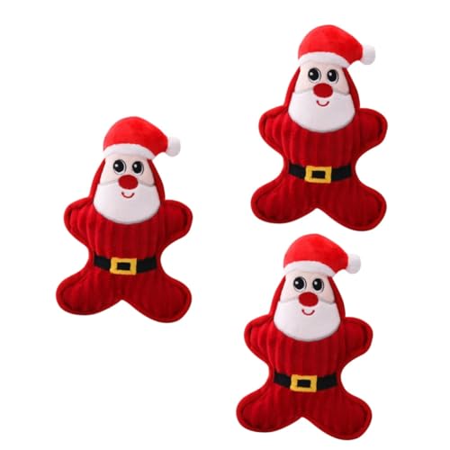 ibasenice 3st Hundespielzeug Kauspielzeug Für Hunde Zu Weihnachten Welpenspielzeug Kauspielzeug Für Welpen Weihnachtsmann-Spielzeug Puppenspielsets Haustier Plüschtier ibasenice 3st Hundespielzeug Kauspielzeug Für Hunde Zu Weihnachten Welpenspielzeug Kauspielzeug Für Welpen Weihnachtsmann-Spielzeug Puppenspielsets Haustier Plüschtier von ibasenice