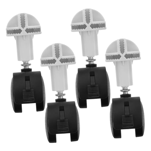 ibasenice 4 Pcs Katzen Cage Casters Räder Einkaufswagen Räder Vogelkäfigräder Ersatz Kleiner Wagenräder Trolley -Rad Ersatz Für Haustiere Käfig von ibasenice