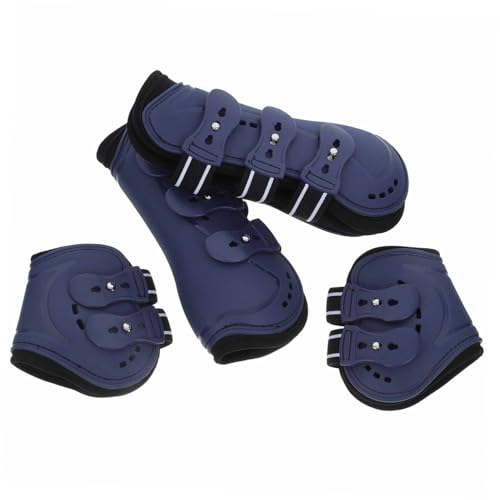 ibasenice 4 Pcs Schutz Getriebe Bein Schutz Stiefel Pu Stiefel Klammer von ibasenice