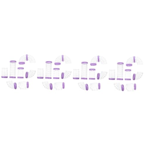 ibasenice 4 Sätze Hamster Röhrenset Teiliges DIY Spieltunnel Kit Flexiblen Verbindern für Kleine Haustiere Erweiterbar Leicht zu Reinigen zur Käfigerweiterung Labyrinth für Hamster ibasenice 4 Sätze Hamster Röhrenset Teiliges DIY Spieltunnel Kit Flexiblen Verbindern für Kleine Haustiere Erweiterbar Leicht zu Reinigen zur Käfigerweiterung Labyrinth für Hamster von ibasenice