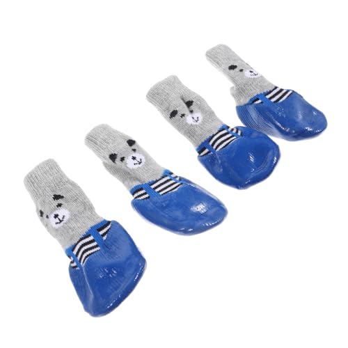 ibasenice 4 Stück Entzückende Pfotenschützer Haustiere Körperpflege Stiefeletten Hund Wasser Socken Pfotenschutz Wiederverwendbare Pfotenschützer Welpenbedarf Baumwolle Sky-Blue ibasenice 4 Stück Entzückende Pfotenschützer Haustiere Körperpflege Stiefeletten Hund Wasser Socken Pfotenschutz Wiederverwendbare Pfotenschützer Welpenbedarf Baumwolle Sky-Blue von ibasenice