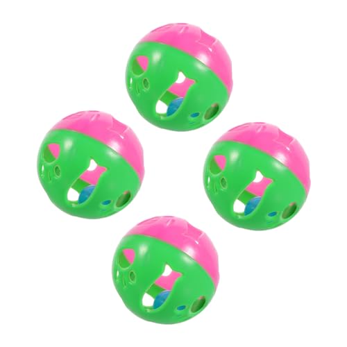ibasenice 4 Stück Glocke Gitterkugeln Katzenspielzeug Ball Rollen Bunt Für Interaktives Katzenspielzeug Haustiere Katze Klingendes Katzenglockenkugeln Plastik ibasenice 4 Stück Glocke Gitterkugeln Katzenspielzeug Ball Rollen Bunt Für Interaktives Katzenspielzeug Haustiere Katze Klingendes Katzenglockenkugeln Plastik von ibasenice