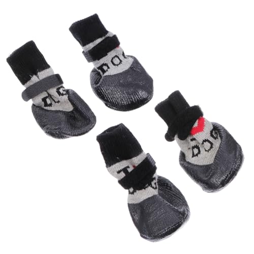 ibasenice 4 Stück Haustierschuhe Pfotenschuhe Hundesocken Wolle Hundesocken Haustierpfotenschutz Hunde Anti Rutsch Stiefel Hundepfotenschutz Welpenstiefel Haustiersocken Haustierstiefel ibasenice 4 Stück Haustierschuhe Pfotenschuhe Hundesocken Wolle Hundesocken Haustierpfotenschutz Hunde Anti Rutsch Stiefel Hundepfotenschutz Welpenstiefel Haustiersocken Haustierstiefel von ibasenice