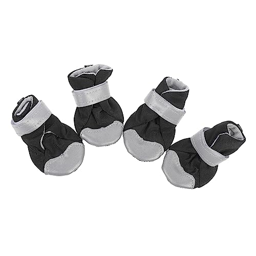 ibasenice 4 Stück Hundeschuhe Hundepfoten Abdeckung Kaltes Wetter Hundestiefel Hundesocken Pfotenschutz Hunde Winter Schneestiefel Haustier Verstellbare Stiefel Hunde Schutzschuhe ibasenice 4 Stück Hundeschuhe Hundepfoten Abdeckung Kaltes Wetter Hundestiefel Hundesocken Pfotenschutz Hunde Winter Schneestiefel Haustier Verstellbare Stiefel Hunde Schutzschuhe von ibasenice