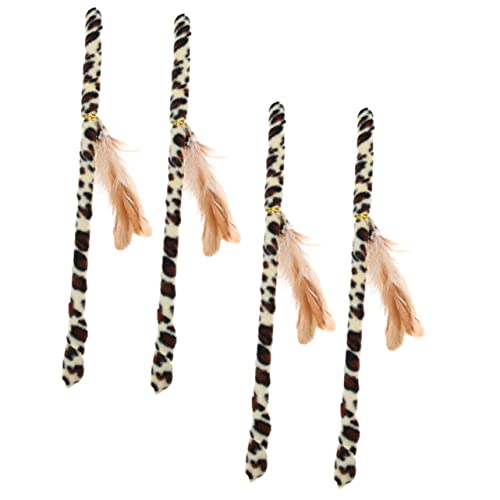 ibasenice 4 Stück Katzen-Teaser Cat Toy Stick Haustier-Teaser Katzenspielzeug Mit Katzenminze Katzenspielzeug Für Wohnungskatzen Zauberstab Kätzchen-zubehör Plüsch Kätzchen Necken Stoff ibasenice 4 Stück Katzen-Teaser Cat Toy Stick Haustier-Teaser Katzenspielzeug Mit Katzenminze Katzenspielzeug Für Wohnungskatzen Zauberstab Kätzchen-zubehör Plüsch Kätzchen Necken Stoff von ibasenice