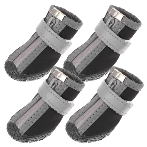 ibasenice 4 Stück Schuhe Für Hunde Schutzschuhe Für Den Außenbereich Kleine Booties wasserdichte Pfotenstiefel Katzenschuhe Hunderegenschuhe Hundeschneeschuhe Hundeschuhe Für Den ibasenice 4 Stück Schuhe Für Hunde Schutzschuhe Für Den Außenbereich Kleine Booties wasserdichte Pfotenstiefel Katzenschuhe Hunderegenschuhe Hundeschneeschuhe Hundeschuhe Für Den von ibasenice