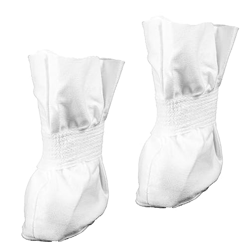 ibasenice 4 Stück Schuhüberzüge für Haustiere kleine Hundeschuhe Schuhe für Hunde Hundestiefel für kleine Hunde Pfotenschuhe Booties für Hundepfoten Stoff Weiß ibasenice 4 Stück Schuhüberzüge für Haustiere kleine Hundeschuhe Schuhe für Hunde Hundestiefel für kleine Hunde Pfotenschuhe Booties für Hundepfoten Stoff Weiß von ibasenice