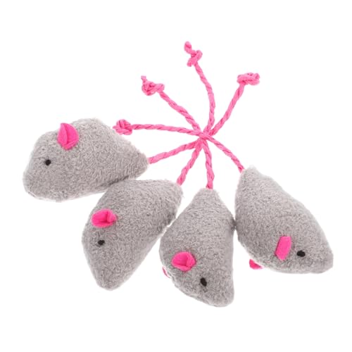ibasenice 4 Stück Simulierte Plüschmaus Katzenspielzeug Katzenfangmaus Katzenbeißspielzeug Katzenplüschmaus Spielzeugmaus Hundespielzeug Plüschmaus Ornament Katzenkauspielzeug ibasenice 4 Stück Simulierte Plüschmaus Katzenspielzeug Katzenfangmaus Katzenbeißspielzeug Katzenplüschmaus Spielzeugmaus Hundespielzeug Plüschmaus Ornament Katzenkauspielzeug von ibasenice