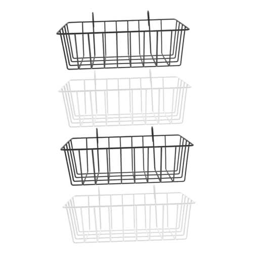 ibasenice 4 Stück Teiliges Metall Kaninchen Heuraufe Platzsparend Robust Sicheres Heufutterspender Zubehör für Meerschweinchen Hamster und Kleine Tiere Einfache Installation Weiß und Schwarz ibasenice 4 Stück Teiliges Metall Kaninchen Heuraufe Platzsparend Robust Sicheres Heufutterspender Zubehör für Meerschweinchen Hamster und Kleine Tiere Einfache Installation Weiß und Schwarz von ibasenice