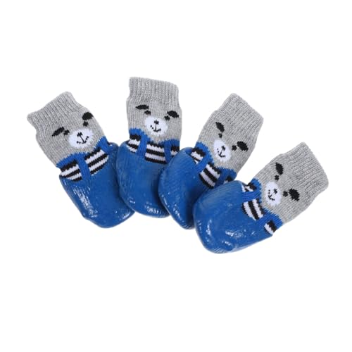 ibasenice 4 Stück Tragbare Baumwollsocken Für Den Außenbereich Große Schuhsocken Für Haustiere Hunde rutschfeste Hundesocken Anti Griff Bezaubernde wasserdichte Stiefel Für Den ibasenice 4 Stück Tragbare Baumwollsocken Für Den Außenbereich Große Schuhsocken Für Haustiere Hunde rutschfeste Hundesocken Anti Griff Bezaubernde wasserdichte Stiefel Für Den von ibasenice