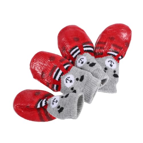ibasenice 4 Stück wasserdichte Schuhe Und Socken Für Haustiere Größe Hunde Zehenschutz Innenschutz Hundestiefel Pfotenschutz Überzug Pantoffelzubehör Anti Booties Entzückende ibasenice 4 Stück wasserdichte Schuhe Und Socken Für Haustiere Größe Hunde Zehenschutz Innenschutz Hundestiefel Pfotenschutz Überzug Pantoffelzubehör Anti Booties Entzückende von ibasenice