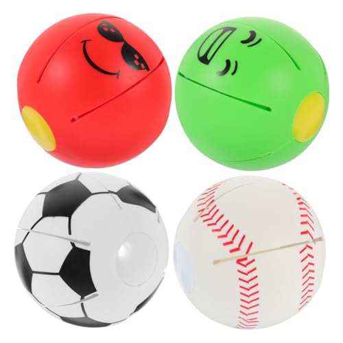 ibasenice 4Stücke Bissbeständige Welpenbälle Interaktive Haustier Spielzeuge für Kautschuk und Tragbar für Welpen und Kleine Fördert Aktives und Interaktion ibasenice 4Stücke Bissbeständige Welpenbälle Interaktive Haustier Spielzeuge für Kautschuk und Tragbar für Welpen und Kleine Fördert Aktives und Interaktion von ibasenice