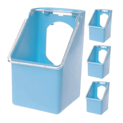 ibasenice 4Stücke Teiliges Fütterungsbox Für Multifunktionale Futter Und Wasserschalen Für Tauben Und Sittiche Zu Installieren Für Käfige von ibasenice
