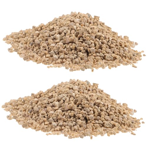 ibasenice 5 Maifanshi 300g Dekorationen für Aquarien Panzer Schmutz für Pflanzen im Innenbereich Dekorative Vase Stones Maifanit-Steinverzierung Aquarium-Maifanit-Gestein Aquariumgesteine von ibasenice