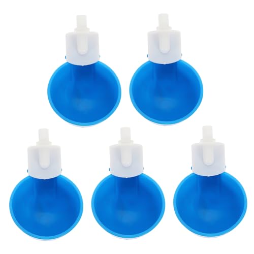 ibasenice 5 Stück Automatische Wassertränken für Hühner Austauschbare Plastikbecher für Geflügel für Hühner Tauben und Andere Vögel und Bruchsicher ibasenice 5 Stück Automatische Wassertränken für Hühner Austauschbare Plastikbecher für Geflügel für Hühner Tauben und Andere Vögel und Bruchsicher von ibasenice