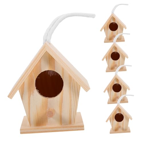ibasenice 5 Stück Dekoration aus Holz vogelhaus Ostern Dekoration gartendeko hochzeitsdeko Easter Decoration winzig Ornamente hängend Mini-Vogelnest-Anhänger dekoratives Vogelnest Beige ibasenice 5 Stück Dekoration aus Holz vogelhaus Ostern Dekoration gartendeko hochzeitsdeko Easter Decoration winzig Ornamente hängend Mini-Vogelnest-Anhänger dekoratives Vogelnest Beige von ibasenice