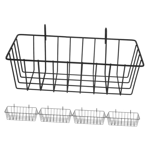 ibasenice 5 Stück Heufütterung Eisen-Kaninchen-heufutterautomat Haushaltsfütterung Hase Heuhalter Kaninchen -heu -Feeder Heuhalter Aus Eisen Häschen-Feeder Hasenfutter Black Schmiedeeisen von ibasenice