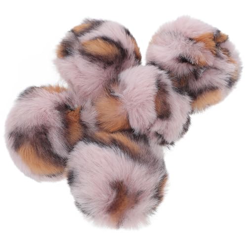 ibasenice 5 Stück Katzenminzen Spielzeugball Katzenspielzeug Puffbälle Flauschige Katzenbälle Katzenbälle Für Hauskatzen Flauschige Bälle Katzenkauspielzeug Katzenballspielzeug von ibasenice