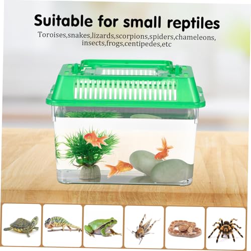 ibasenice 5 Stück Teiliges Tragbares Kunststoff Handaquarium für Schildkröten und Reptilien Transparenter Fischbehälter Robustes Terrarium mit Großem Innenraum Gemischte Farben ibasenice 5 Stück Teiliges Tragbares Kunststoff Handaquarium für Schildkröten und Reptilien Transparenter Fischbehälter Robustes Terrarium mit Großem Innenraum Gemischte Farben von ibasenice