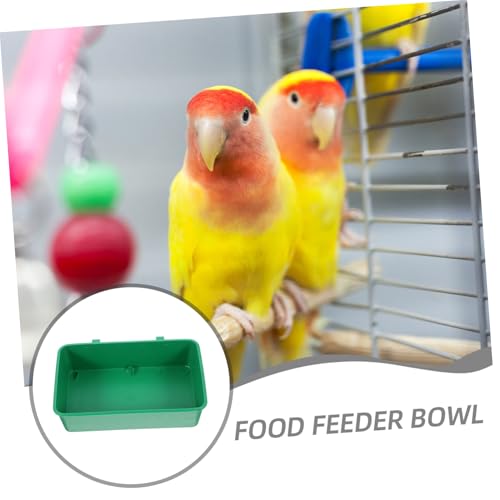 ibasenice 5 Stück Teiliges Vogel Futterspender mit Haken aus Langlebigem Material für Papageien Tauben und Kleine Vögel als Futter und Wassernapf Geeignet Einfache im Vogelkäfig ibasenice 5 Stück Teiliges Vogel Futterspender mit Haken aus Langlebigem Material für Papageien Tauben und Kleine Vögel als Futter und Wassernapf Geeignet Einfache im Vogelkäfig von ibasenice