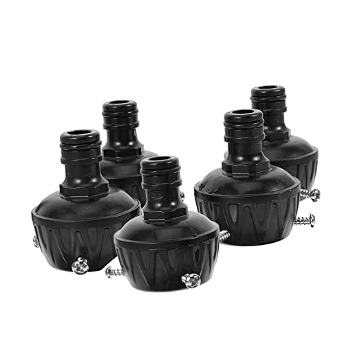 ibasenice 5 Stück Wasserhahnanschluss Teiliges Flexibler Schlauchadapter mit Verstellbarer Funktion für Gartenbewässerung und Haushaltsanwendungen Kompatibel und Sicher Nutzung ibasenice 5 Stück Wasserhahnanschluss Teiliges Flexibler Schlauchadapter mit Verstellbarer Funktion für Gartenbewässerung und Haushaltsanwendungen Kompatibel und Sicher Nutzung von ibasenice