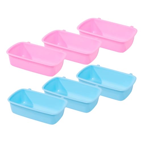 ibasenice 6 Stück Hamsterfutterbox Hamsterwassernapf Kleine Hamster Haustierfutterspender Edelstahl Hamsterfutternapf Fütterung Haustiernapf Hängende Hamsterschüsseln Näpfe Rattenfutternapf ibasenice 6 Stück Hamsterfutterbox Hamsterwassernapf Kleine Hamster Haustierfutterspender Edelstahl Hamsterfutternapf Fütterung Haustiernapf Hängende Hamsterschüsseln Näpfe Rattenfutternapf von ibasenice