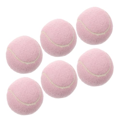 ibasenice 6 Stück Rosa Tennisball Elastisches Tennis Tennisball Trainieren Tennis Jugend Zug Spieler Tennisball Zum Tennisbälle Für Anfänger Ausbildung Gummi ibasenice 6 Stück Rosa Tennisball Elastisches Tennis Tennisball Trainieren Tennis Jugend Zug Spieler Tennisball Zum Tennisbälle Für Anfänger Ausbildung Gummi von ibasenice