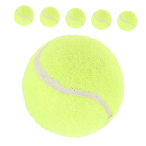 ibasenice 6 Stück Tennisbälle Hochwertige Elastische Trainingsbälle für Kleine und Mittelgroße für Drinnen und Draußen Erkennbar Leuchtendem Grün ibasenice 6 Stück Tennisbälle Hochwertige Elastische Trainingsbälle für Kleine und Mittelgroße für Drinnen und Draußen Erkennbar Leuchtendem Grün von ibasenice